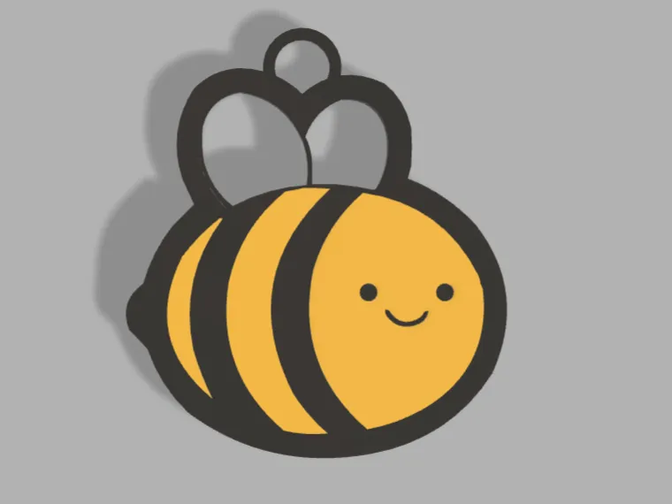 Bee keychain (Adventure time) / No AMS needed