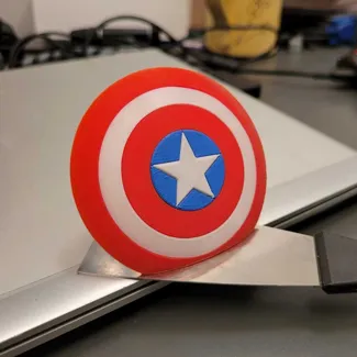 Captain America shield (multi-part)