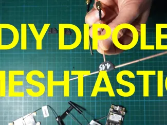 Dipole antenna case