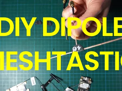 Dipole antenna case