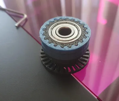 Better wheel for Filament motion sensor.