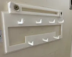 7 hook key hanger
