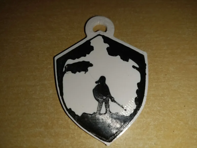 Link inspired Keychain Legend of Zelda