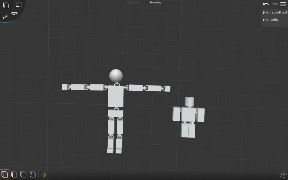 Test and noob ragdolls by user_2123930473 - MakerWorld
