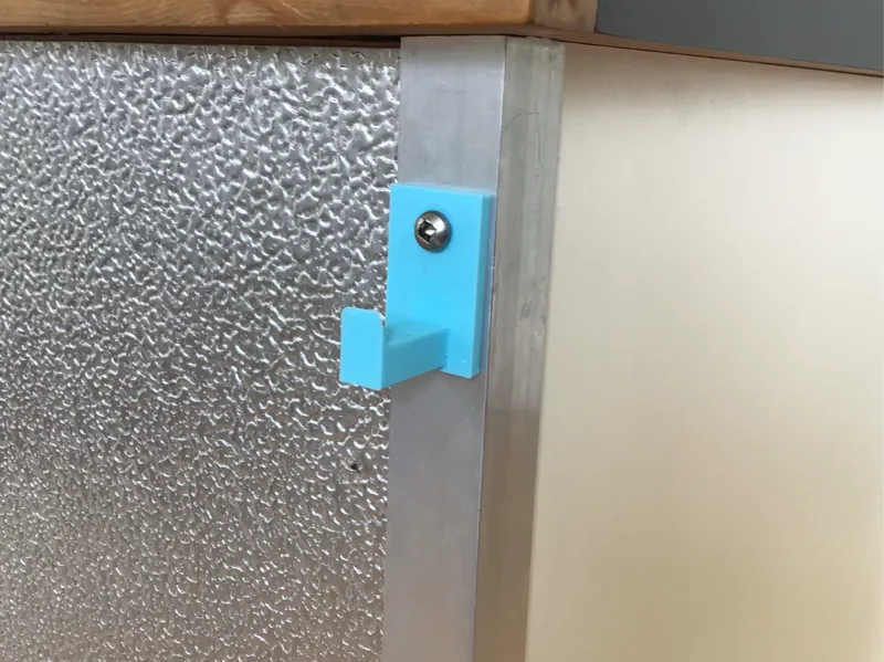 Screw in sunglasses hook