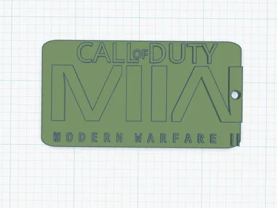 Call of duty Dog tag