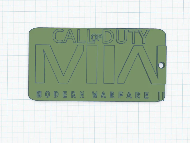 Call of duty Dog tag