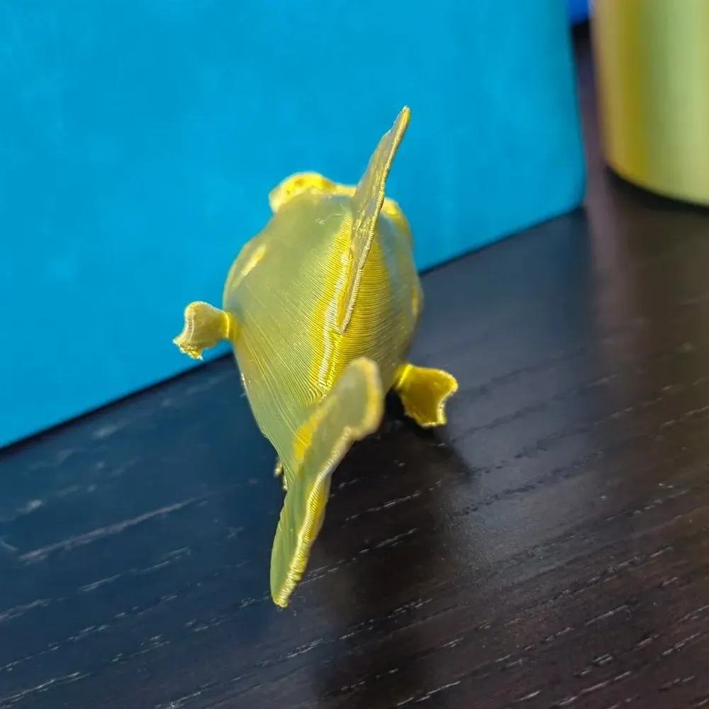 Copper fish with snake eyebrows - Free 3D Print Model - MakerWorld