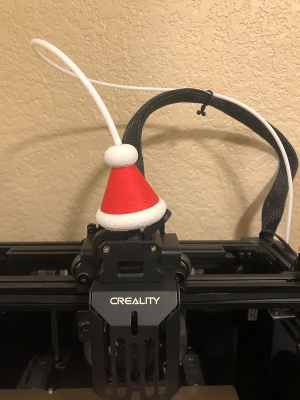 Santa Hat for 3D printers!
