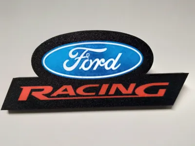 Ford Racing Stand Logo