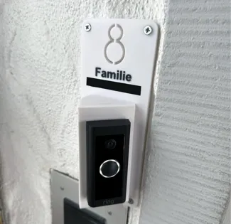 Ring Türschild 30 Grad