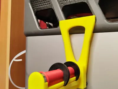 Side roll holder for BLV