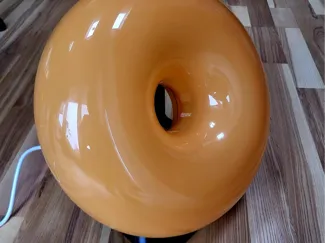 IKEA VARMBLIXT Donut light stand