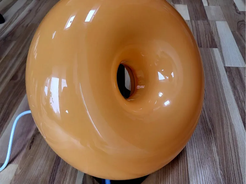 IKEA VARMBLIXT Donut light stand