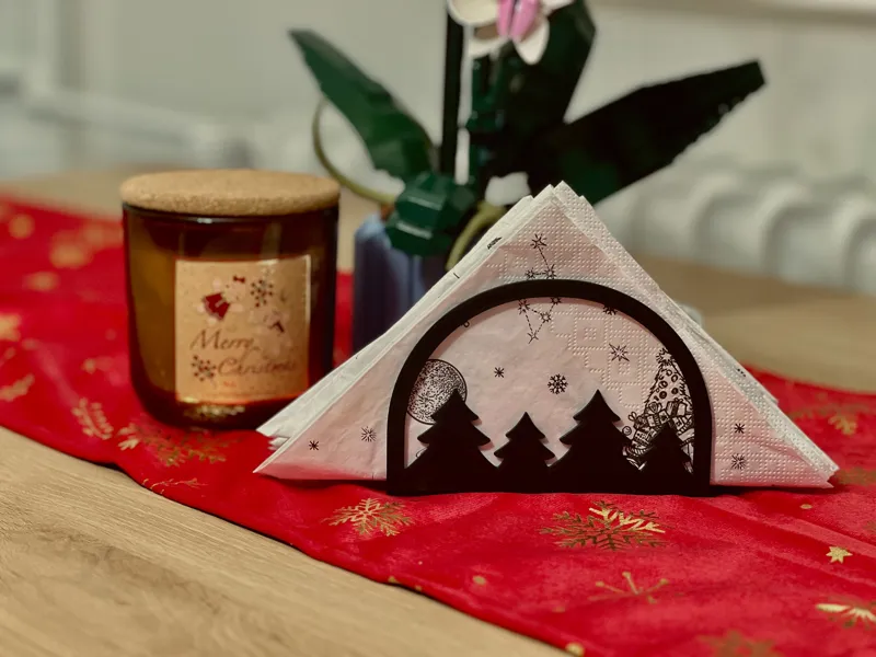 Christmas Napkin Holder Trees