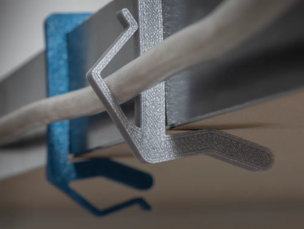 Table Cable Clipper Table Clip for Cables | Customizable by Matthew Ghost - MakerWorld