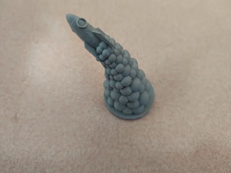 飞行火箭模型摆件
