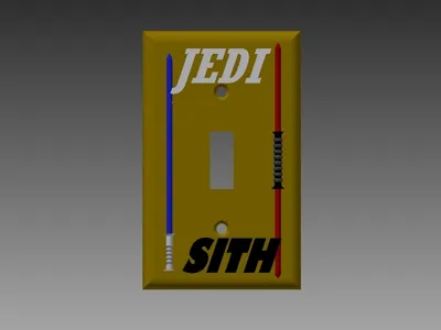 Star Wars Light Switch Plate