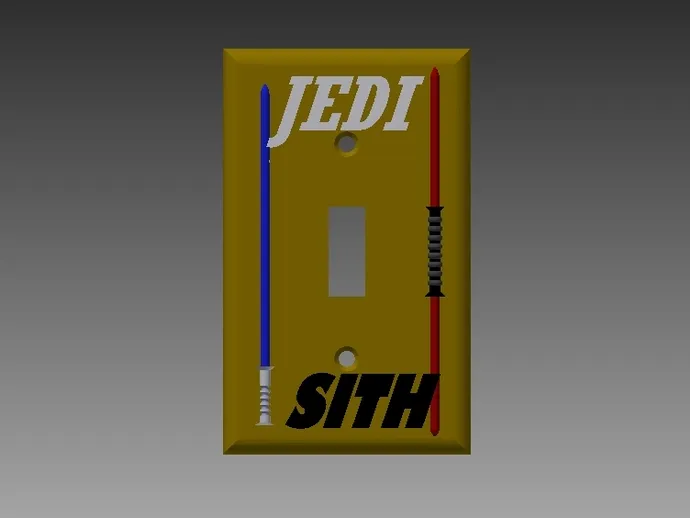 Star Wars Light Switch Plate