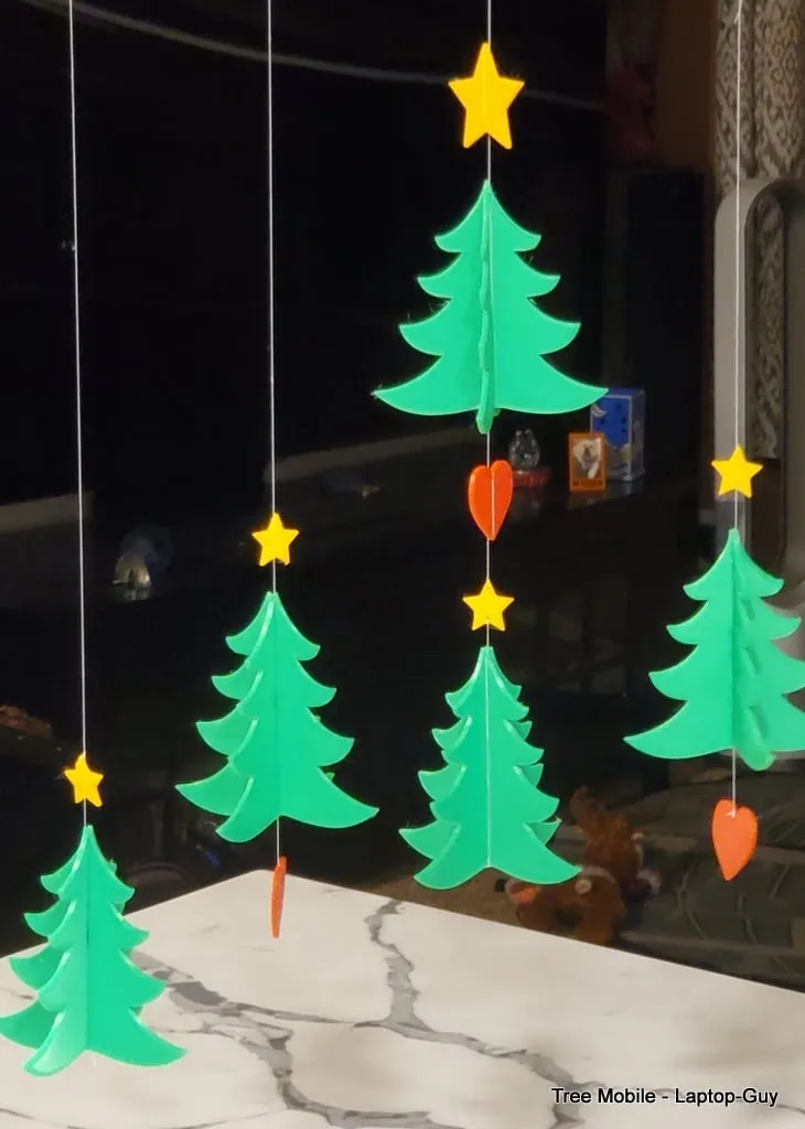Holiday Tree Mobile