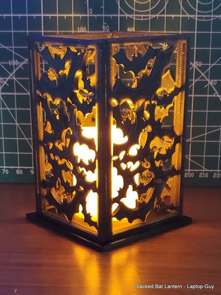 Stacked Bat Lantern