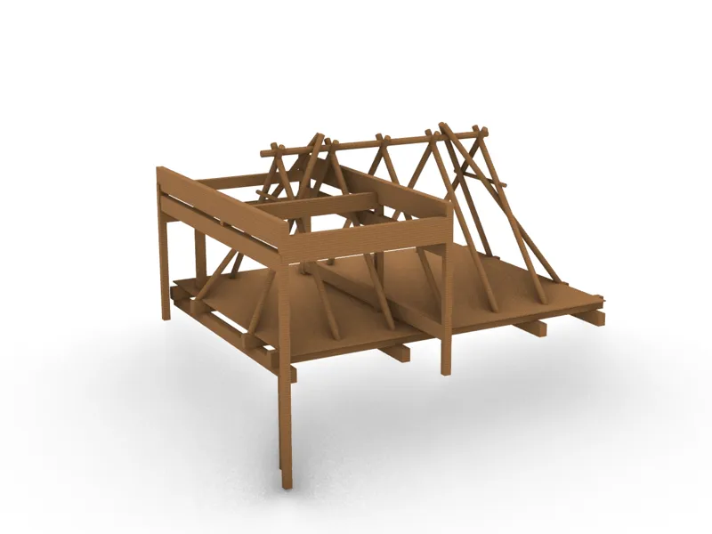建筑模型部分3