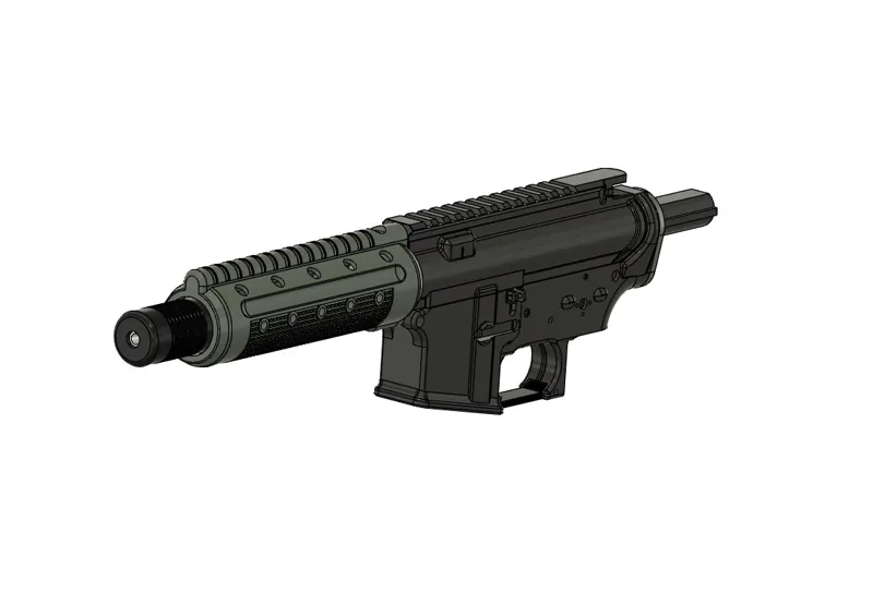 Airsoft G&G Cm16 Slim Handguard