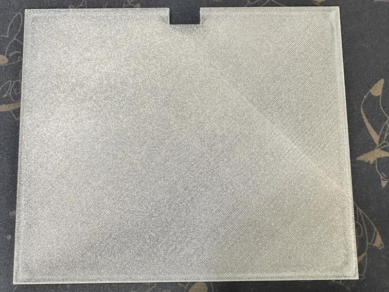 Christmas/winter Village bottom lid for led strips