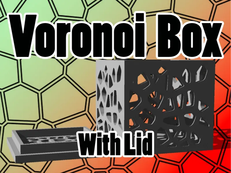 Voronoi Box With Lid