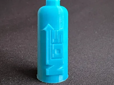 NOS bottle for car diorama