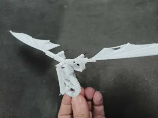 ornithopter motorized front block
