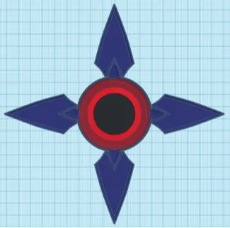 Ninja Star Fidget Spinner