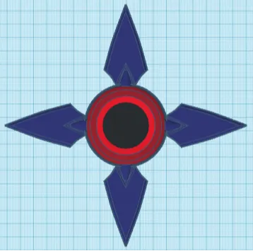 Ninja Star Fidget Spinner