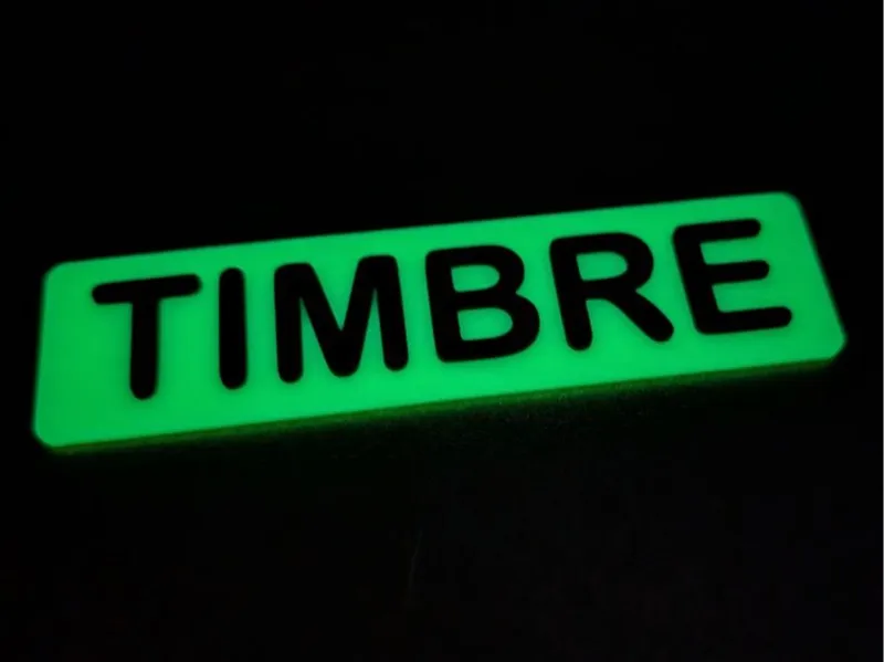 Cartel timbre