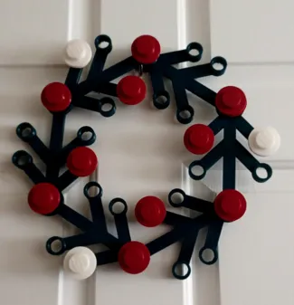 Building Block Wreath