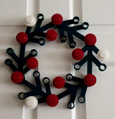 Building Block Wreath