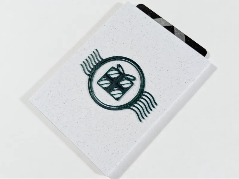 Postage Stamp Gift Card Holder