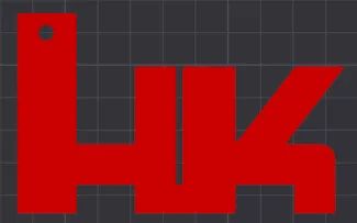 HK Logo Keychain