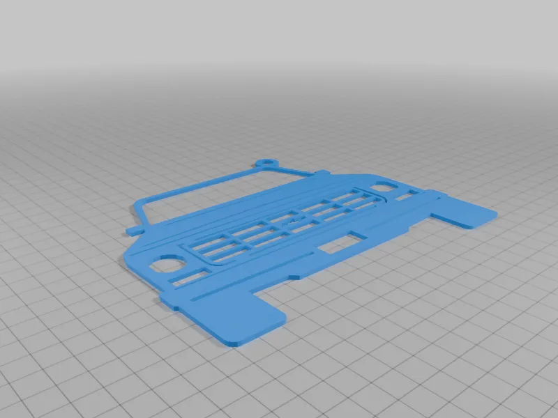 square body key chain