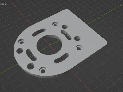 DWP611 Router baseplate