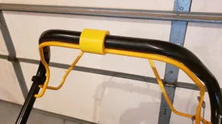 Mower Engine Run Latch