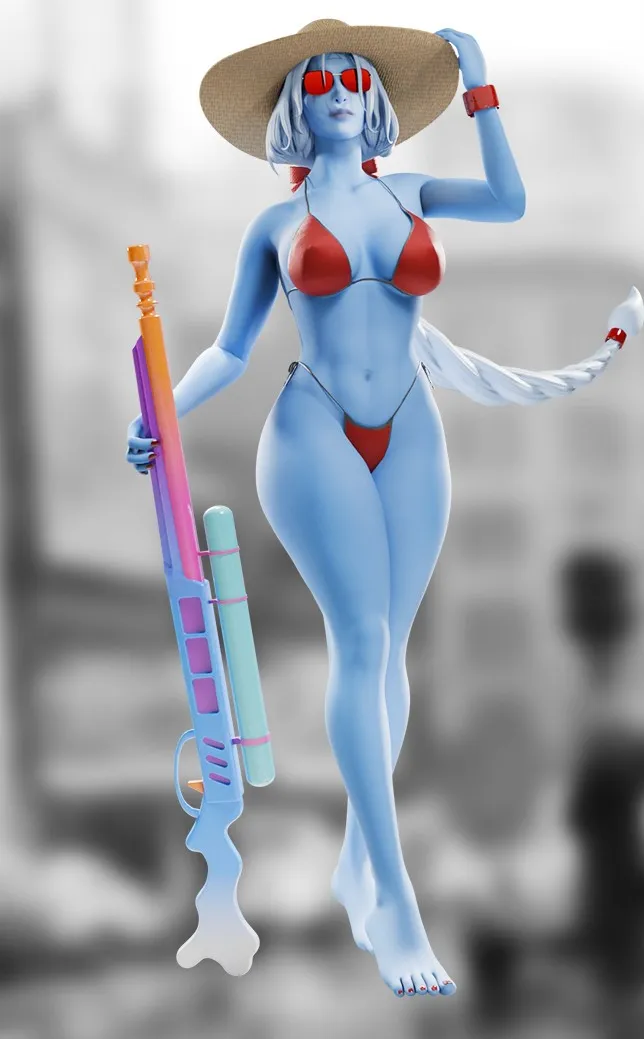 Bikinidicta from Deadlock (Keller Max model)
