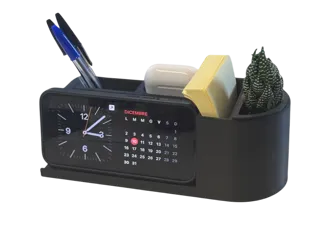 Multifunctional Desk Organizer with iPhone Dock