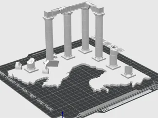 Roman Columns/Colonne Romane