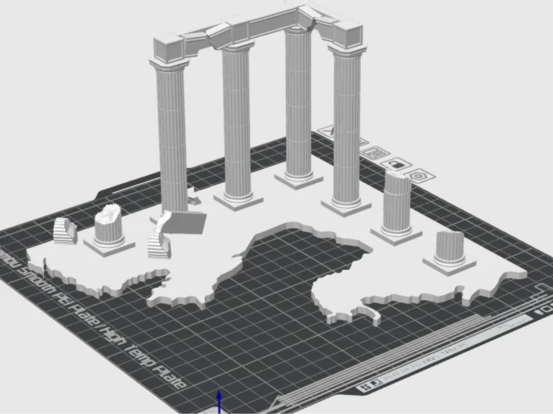 Roman Columns/Colonne Romane