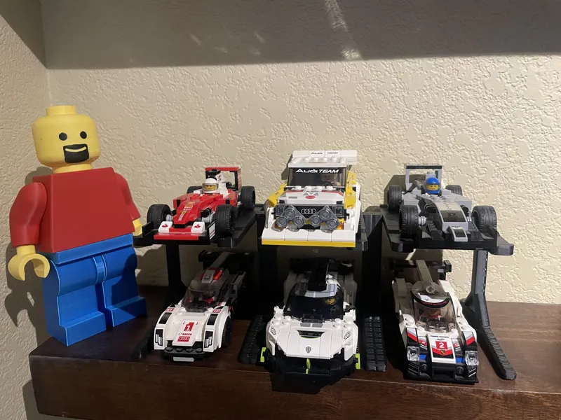 Speed Champions Car Stacker X wide x 2 tall
