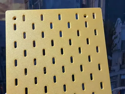 Waste Material Pegboard