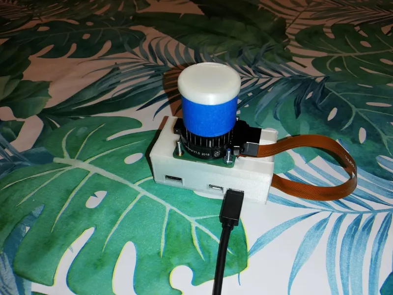 Pi zero W camera HQ celestron support