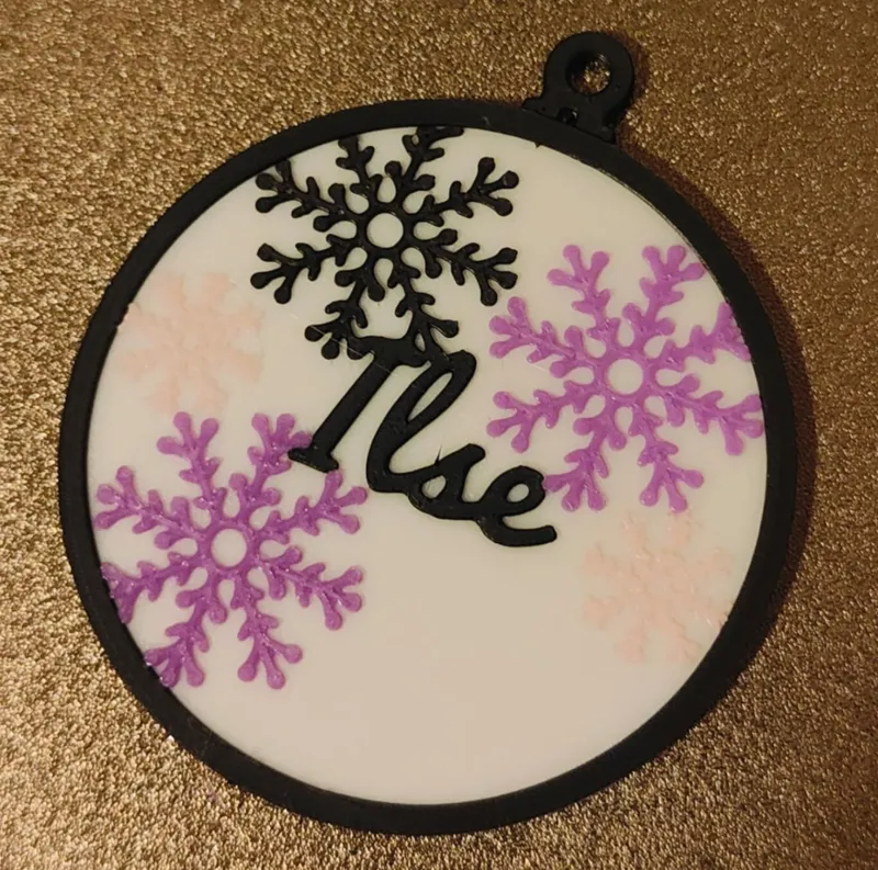 Ornament Snowflake Ilse
