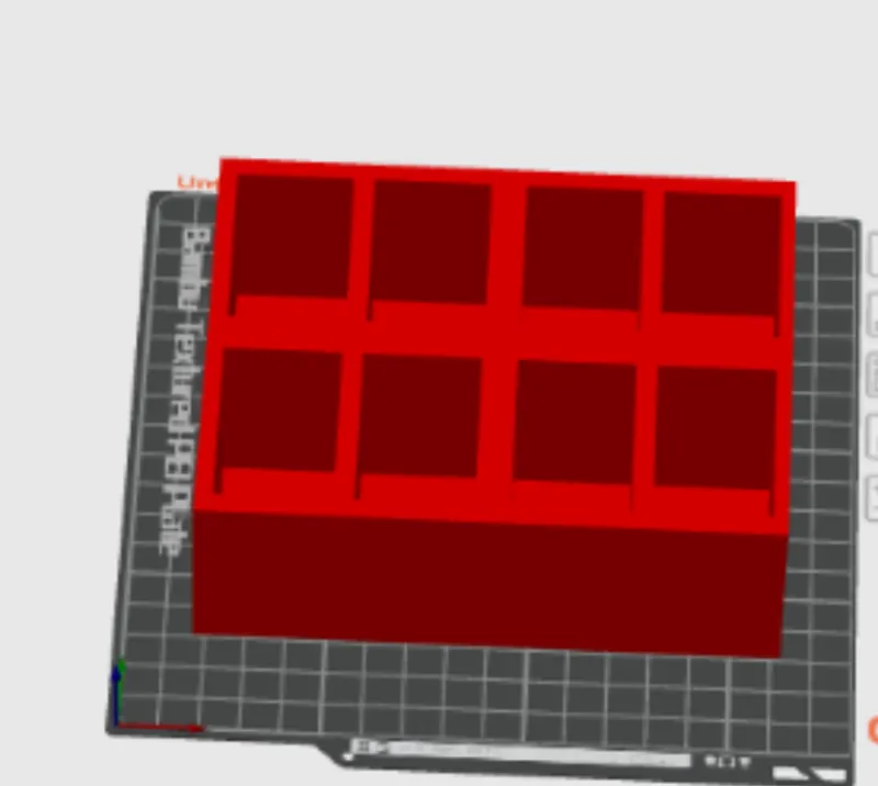Lipo battery holder for 8